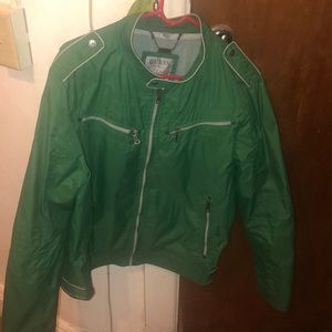 very light motorcycle style rain jacket